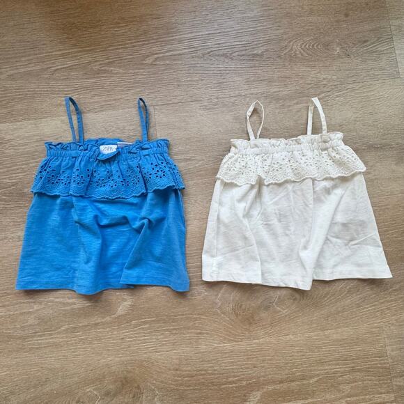 Zara Other - Zara Baby Girl Tops (2) - Size 12-18m